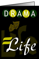 Drama Equals Life Greeting Card